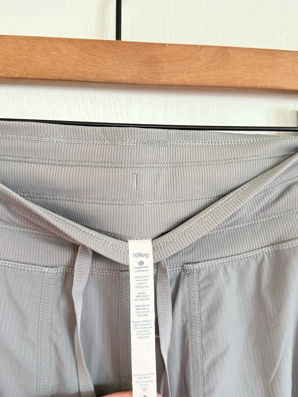 Lululemon Dance Studio Mid Rise Pant in Grey